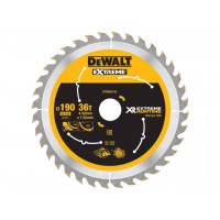 DeWALT pjovimo diskas medienai 190 mm T36